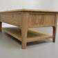 Oak Furnitureland Solid Oak Coffee Table Newton Range RRP £399