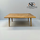 Brushed & Glazed Solid Oak Dining Table, 8 Seater Parquet Range From Oak Furnitureland RRP £809