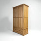 Natural Solid Oak Double Wardrobe Brennan Range From Oak Furnitureland