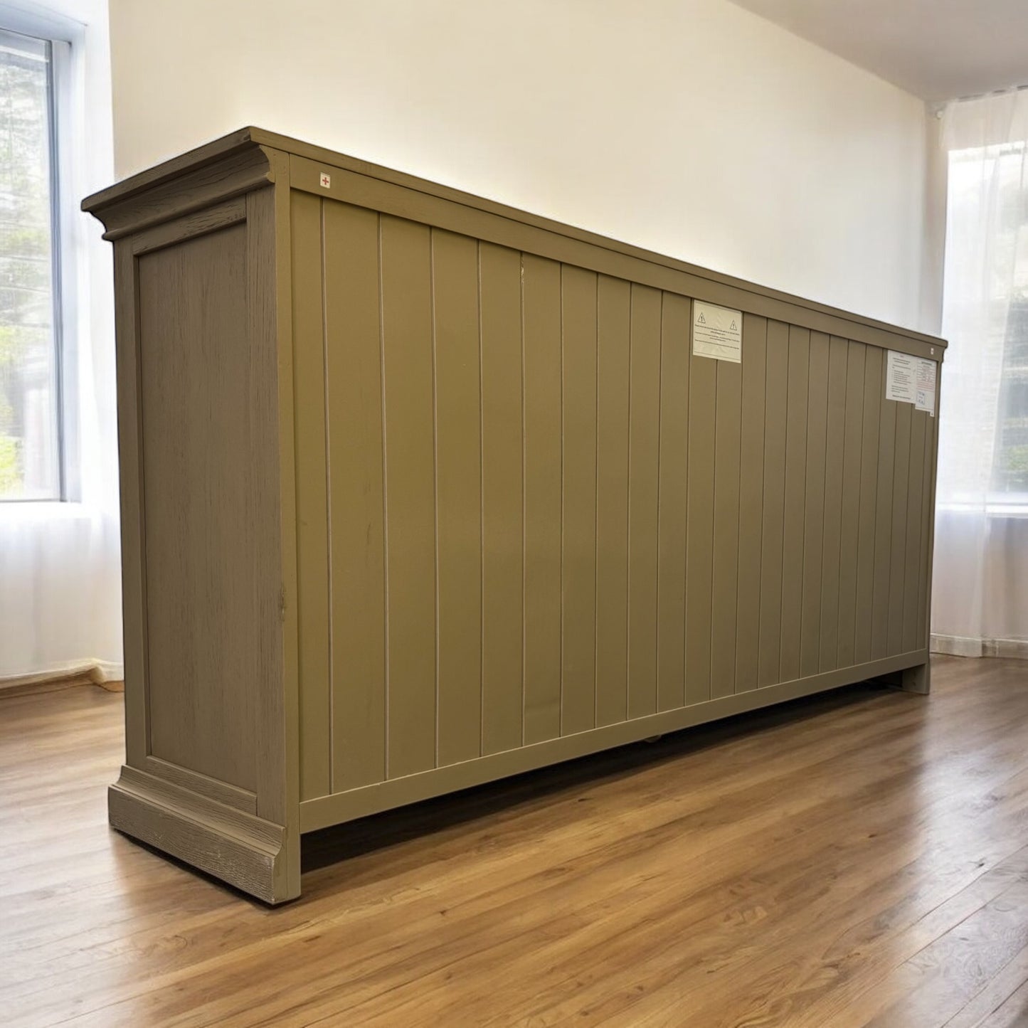 Solid Weathered Oak Extra Large Sideboard Burleigh Range From Oak Furnitureland RRP £899