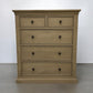 Oak Furnitureland Weathered Oak 5 Drawer Chest, Burleigh Range RRP £599