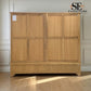 Whitewashed Finish Solid Oak & Quality Oak Veneer Quad Wardrobe, Inglesham Range, RRP £2200