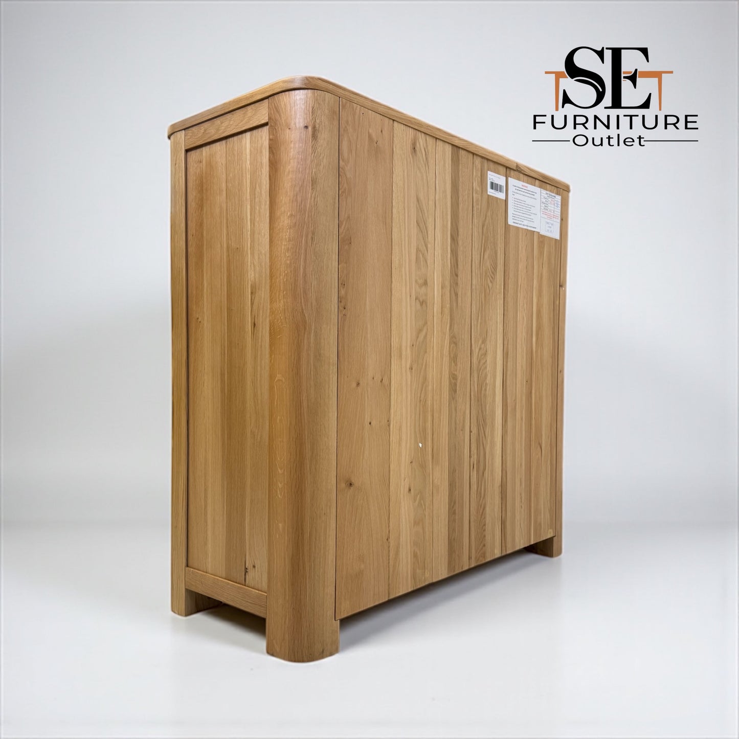 Natural Solid Oak 5 Drawer Chest of Drawers, Romsey Range From Oak Furnitureland RRP £599