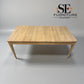 Light Natural Solid Oak Extending Dining Table, 6 to 8 Seater Newton Range From Oak Furnitureland RRP £869