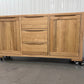 Solid Oak Extra Large Sideboard RRP £949 (No Veneer, MDF Or Chipboard Used)