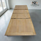 Solid Oak & Quality Oak Veneer 6-10 Seater Extending Dining Table with Limewashed Finish, Camille Range RRP £1500