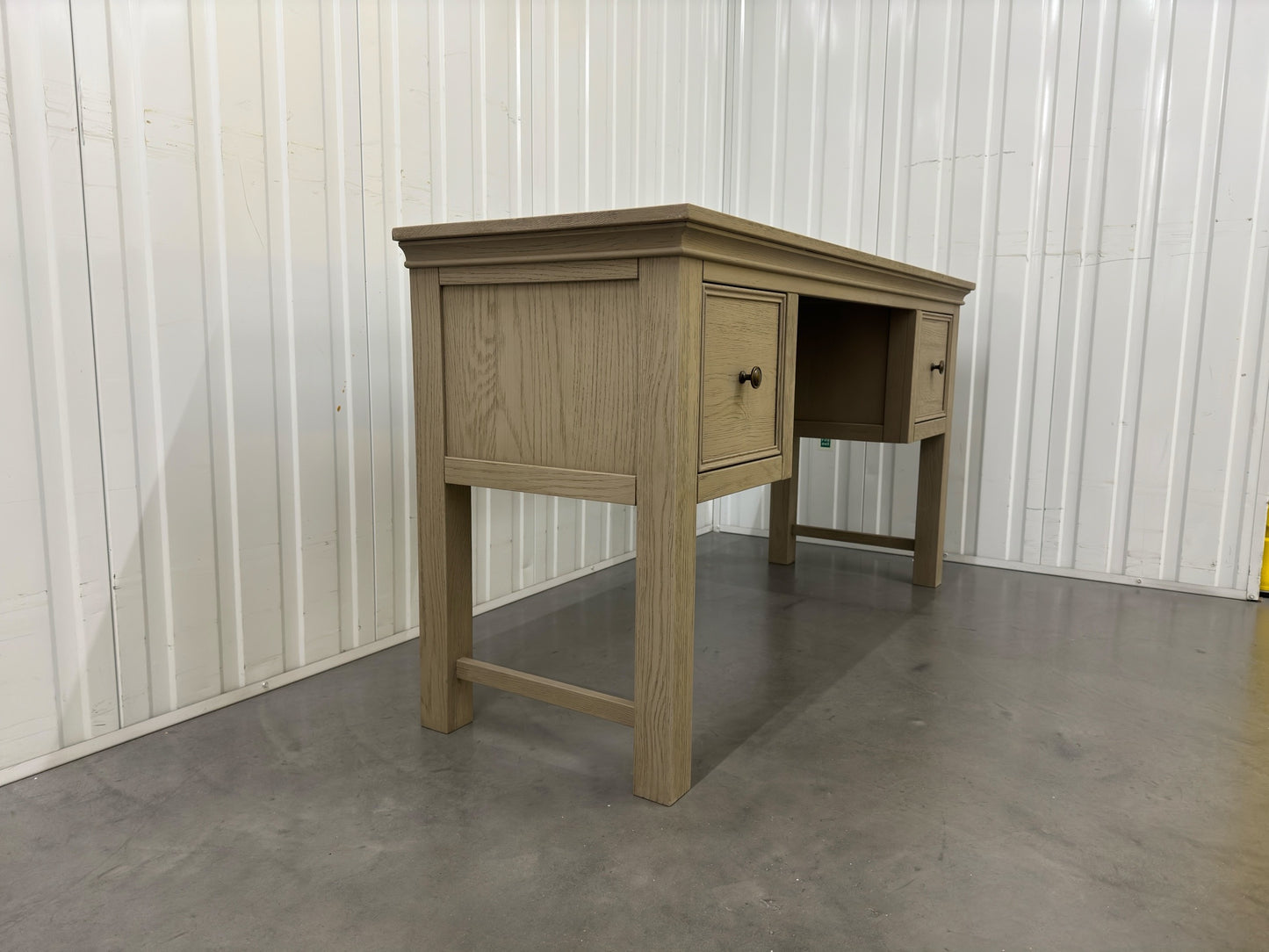 Oak Furnitureland Weathered Oak Desk/Dressing Table Burleigh Range RRP £649