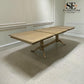 Solid Oak & Quality Oak Veneer 6-10 Seater Extending Dining Table with Limewashed Finish, Camille Range RRP £1500