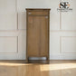 White Wax Finished Solid Oak & Oak Veneer Vanity Tallboy, Berkeley Nordic Oak Range RRP £799