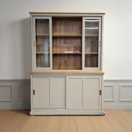 Natural Solid Oak & Painted Large Dresser Henley Range From Oak Furnitureland RRP £1389