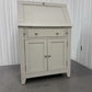 Cotswold Company WhiteWash Oak Top & Grey Painted Writing Bereau RRP £799