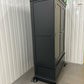 Solid Wood Frame & Dusky Black Painted Double Wardrobe RRP £749