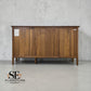 Solid Walnut & Quality Walnut Veneer Sideboard, Barrington Range £850