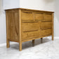 Natural Solid Oak 7 Drawer Chest, Copenhagen Range From Oak Furnitureland RRP £679