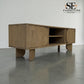 Solid Acacia Wood Extra Large TV Unit Okkio Range from Oak Furnitureland RRP £629