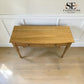 Whitewashed Finish Solid Oak & Oak Veneer Dressing Table with Mirror RRP £649
