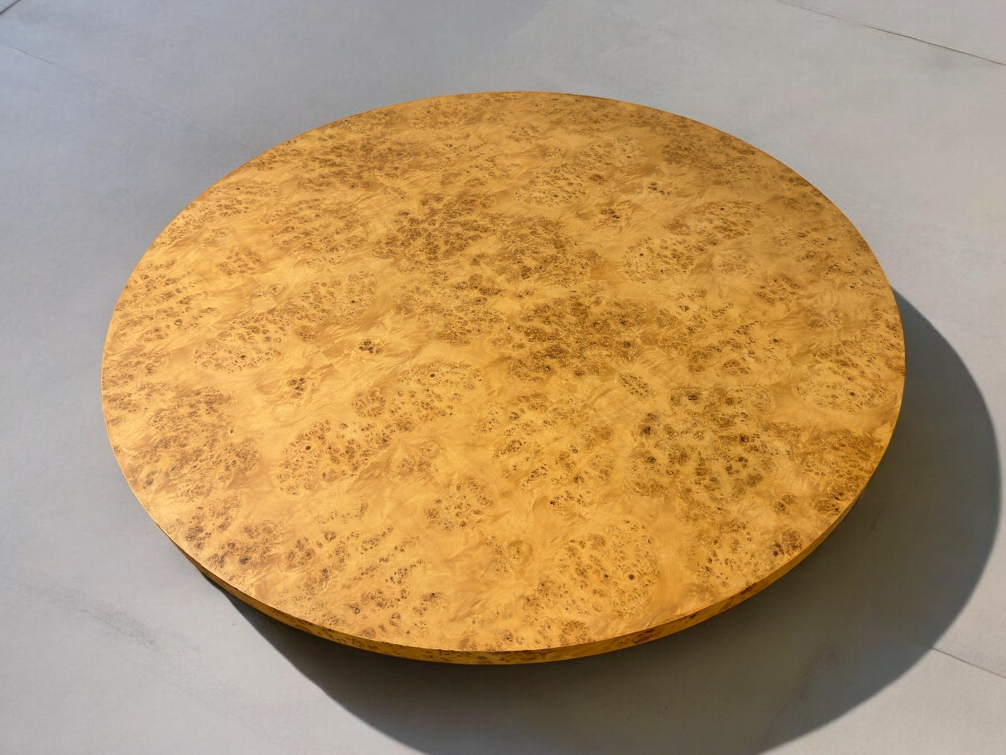 Soho Home Rutland Large Dining Table, Mappa Burl, 6 Seater RRP £3500