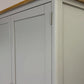 Natural Solid Oak & Painted Double Larder, Henley Range From Oak Furnitureland RRP £1679