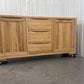 Solid Oak Extra Large Sideboard RRP £949 (No Veneer, MDF Or Chipboard Used)