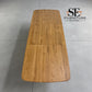 Natural Solid Oak Extending Dining Table, 6 to 10 Seater Bentley Range From Oak Furnitureland RRP £1079