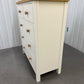 Cotswold Company Oak Top & Cream Painted 5 Drawer Chest