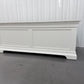 Solid Hardwood & Warm White Painted Wide Blanket Box RRP £425