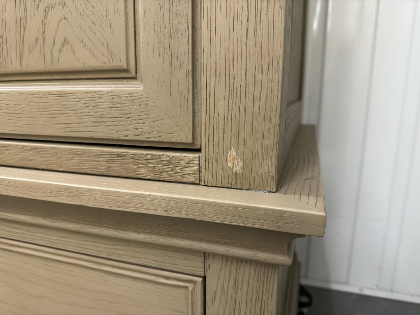 Oak Furnitureland Weathered Oak Double Wardrobe Burleigh Range RRP £999