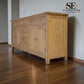 Solid Oak Frames with Oak Veneer Whitewashed Finish Grand Sideboard, Inglesham Range RRP £1200