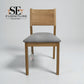 Set of 6 Natural Oak Dining Chairs, Ellison Range From Oak Furnitureland RRP £200 Each