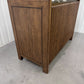 Solid Dark Oak & Luxury Black Marble Top Sideboard RRP £549