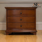 Solid Oak & Oak Veneer Wide Bedside Table from the Winchcombe Dark Oak Range, RRP £499