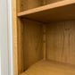 Cotswold Company Solid Oak Frame Large Bookcase with 3 Adjustable Shelves, Elkstone Melow Oak RRP £799