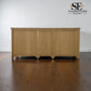 Solid Oak Frames with Oak Veneer Whitewashed Finish Grand Sideboard, Inglesham Range RRP £1200