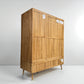 Oak Furnitureland Brushed & Glazed Solid Oak Triple Wardrobe Parquet Range RRP £1599