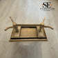Solid Oak & Quality Oak Veneer 6-10 Seater Extending Dining Table with Limewashed Finish, Camille Range RRP £1500