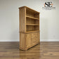 Natural Solid Oak Large Dresser, Brennan Range from Oak Furnitureland, RRP £1579