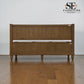 Solid Oak Top & Quality Oak Veneer Base Monks Bench with Storage, Elkstone Mellow Oak Range RRP £699