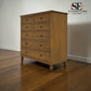 Solid Oak & Quality Oak Veneer 7-Drawer Chest, Elkstone Mellow Oak Range, RRP £999