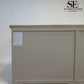 White Wax Finish Oak Top & Solid Wood Frames 8 Drawer Chest, Chester Limestone Range RRP £750