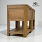 Natural Solid Oak One Drawer Bedside Tables Romsey Range, From Oak Furnitureland RRP £458