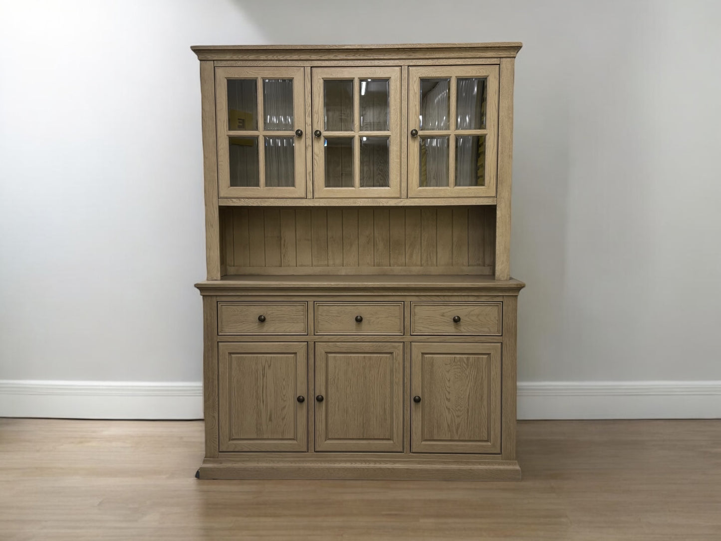 Weathered Oak Large Dresser Burleigh Range From Oak Furnitureland RRP £1399.99
