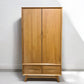 Oak Furnitureland Natural Solid Oak Double Wardrobe Ellipse Range RRP £899