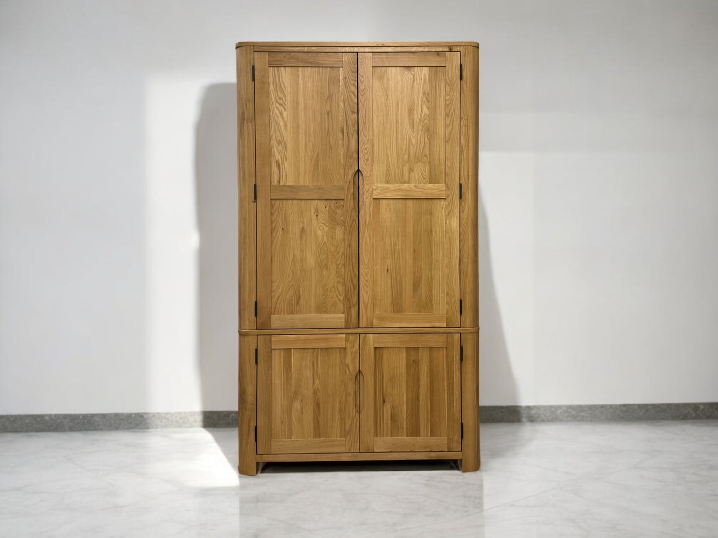 Oak Furnitureland Natural Oak Kitchen Larder Romsey Range RRP £1399