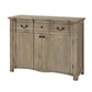 COPGROVE COLLECTION 1 DRAWER 2 DOOR SOLID WOOD FRENCH STYLE SIDEBOARD