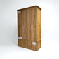 Natural Solid Oak Double Wardrobe Brennan Range From Oak Furnitureland