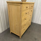 Cotswold Company Whitewash Oak 7 Drawer Chest Inglesham Range RRP £850