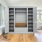 Solid Wood Frames Bootility Unit, Chester Dove Grey Range RRP £1600