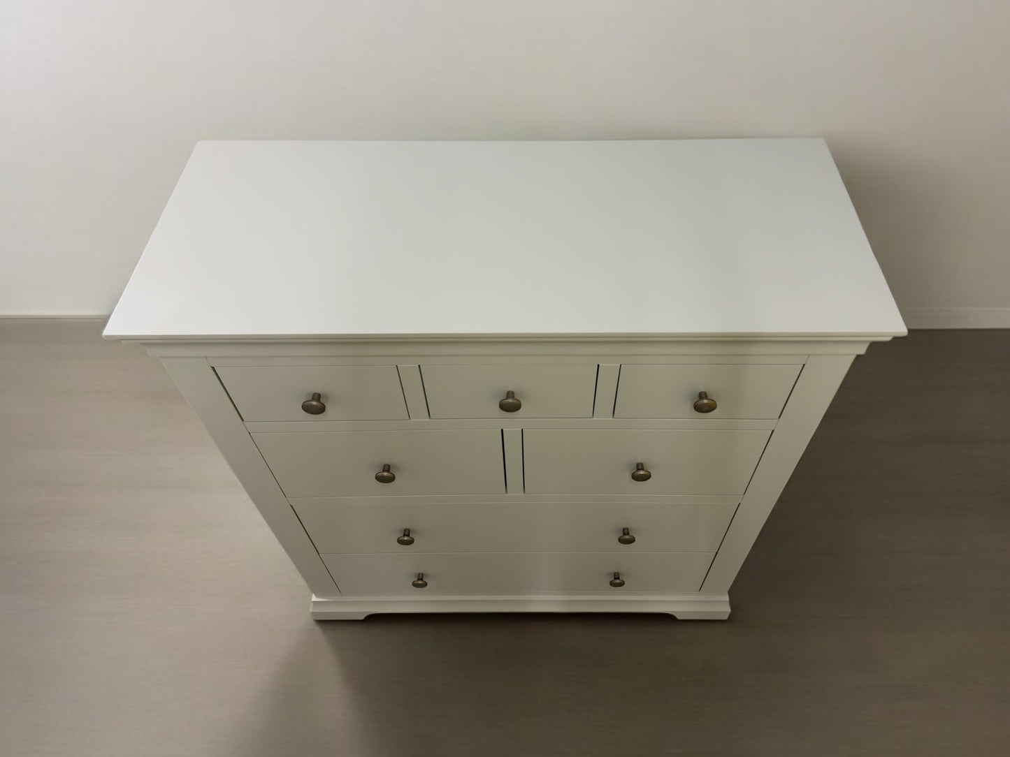 Cotswold Company Solid Wood & Grey Painted 7 Drawer Chest RRP £699