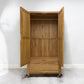 Natural Solid Oak Double Wardrobe Romsey Range From Oak Furnitureland RRP £899