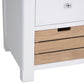 Oak Top & White Painted Double Larder